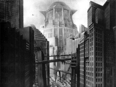 Picture Of A Screenshot From The Film Metropolis 1927