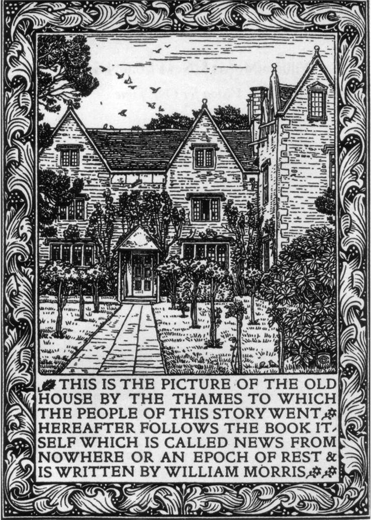 Picture Of News From Nowhere By Kelmscott Manor